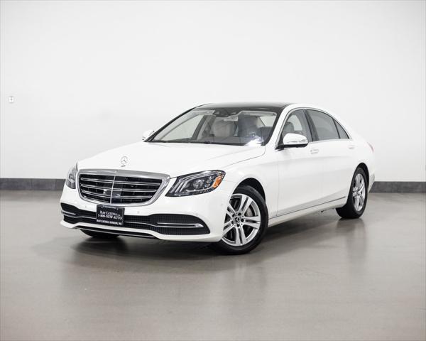 Photo of 2019 White / Beige Mercedes-Benz S-Class
