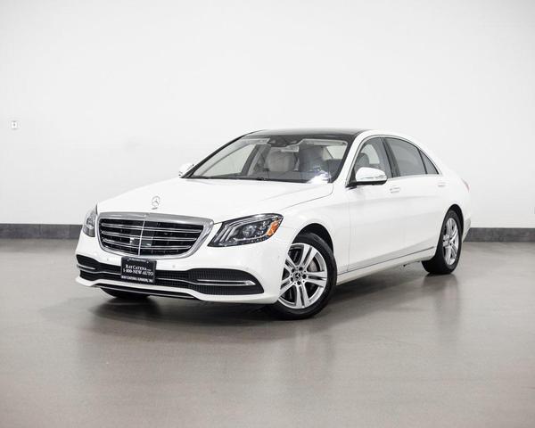 Photo of 2019 White / Beige Mercedes-Benz S-Class