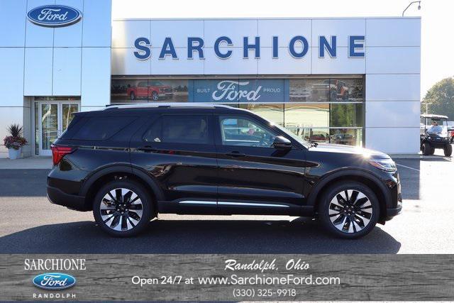 Photo of 2025 Agate Black Metallic Ford Explorer