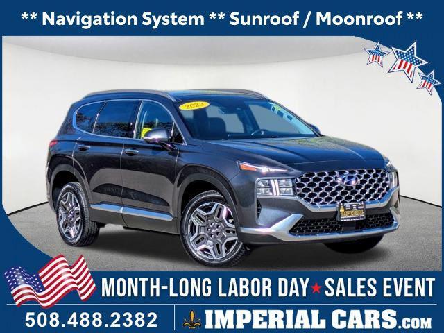 Photo of 2023 Portofino Gray Hyundai SANTA FE HEV