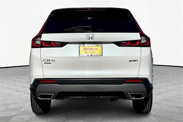 Photo of 2025 Platinum White Honda CR-V Hybrid