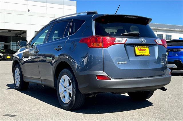 Photo of 2014 Shoreline Blue Pearl Toyota RAV4