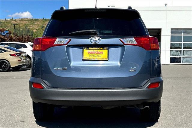 Photo of 2014 Shoreline Blue Pearl Toyota RAV4
