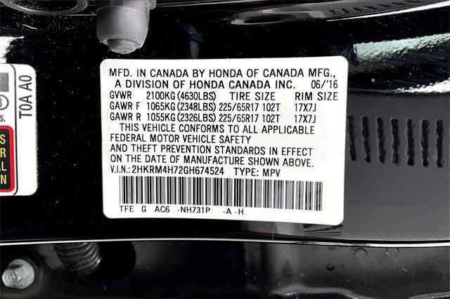 Photo of 2016  Honda CR-V
