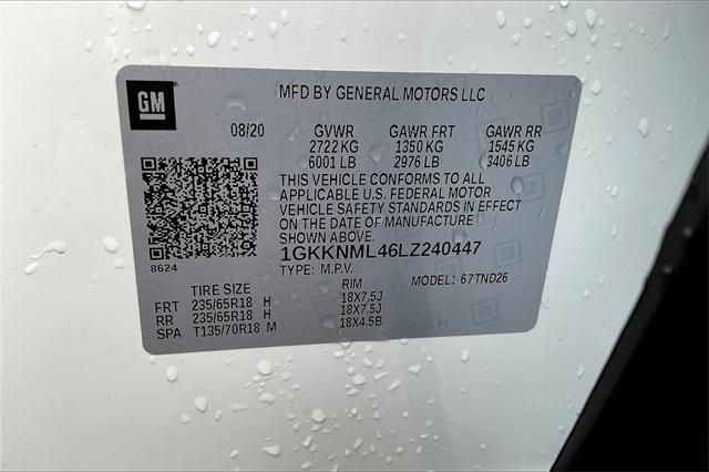 Photo of 2020 Summit White GMC Acadia