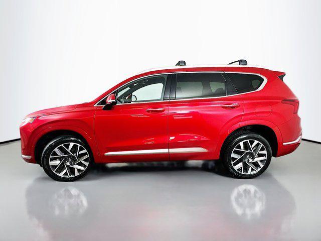 Photo of 2023 Calypso Red Hyundai SANTA FE