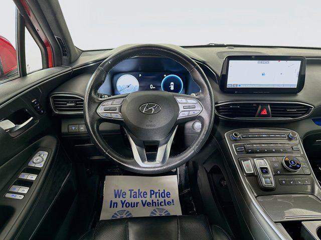 Photo of 2023 Calypso Red Hyundai SANTA FE