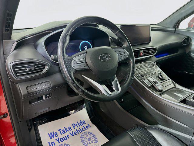 Photo of 2023 Calypso Red Hyundai SANTA FE