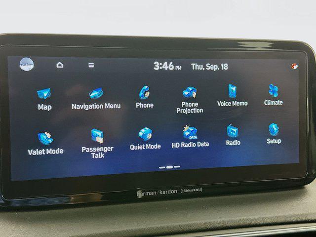 Photo of 2023 Calypso Red Hyundai SANTA FE