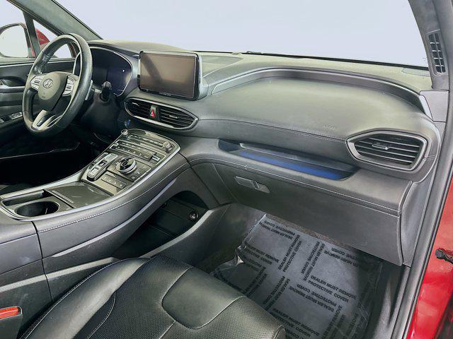 Photo of 2023 Calypso Red Hyundai SANTA FE