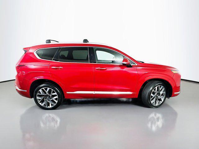 Photo of 2023 Calypso Red Hyundai SANTA FE
