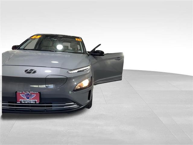 Photo of 2023 Galactic Gray w/Black Roof Hyundai KONA EV