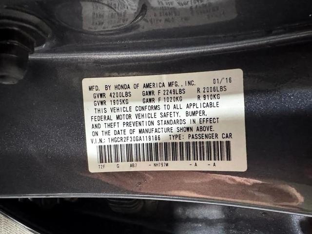 Photo of 2016 Modern Steel Metallic Honda Accord