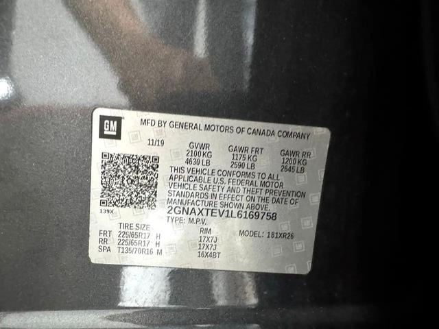 Photo of 2020 Nightfall Gray Metallic Chevrolet Equinox