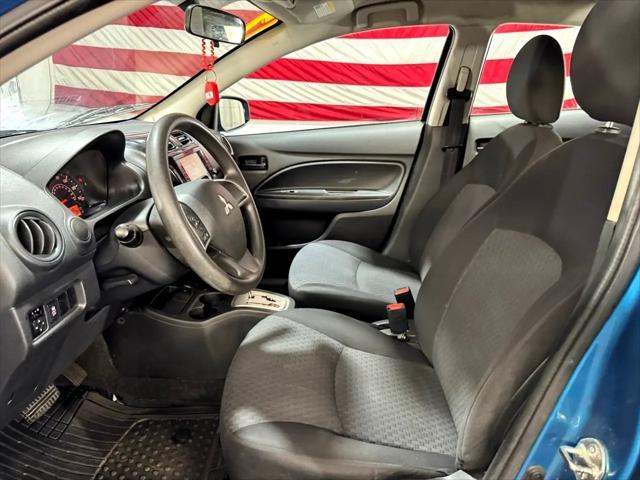 Photo of 2018 Sapphire Blue Mitsubishi Mirage