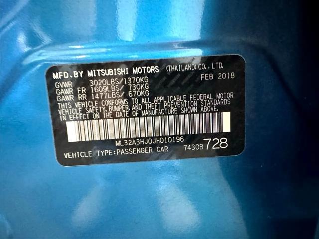 Photo of 2018 Sapphire Blue Mitsubishi Mirage