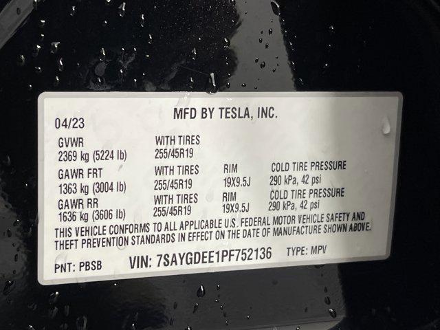 Photo of 2023 Solid Black Tesla Model Y