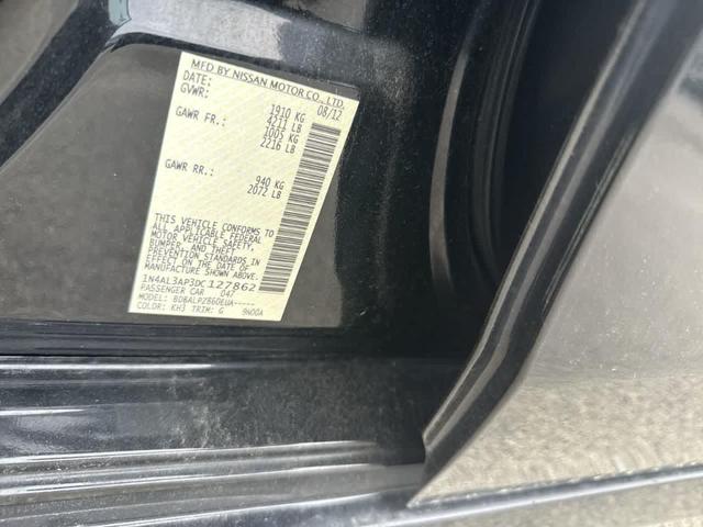 Photo of 2013 Super Black Nissan Altima