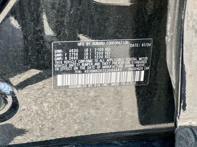 Photo of 2025 Crystal Black Silica Subaru Legacy