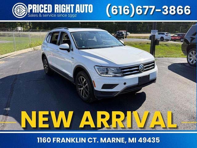 Photo of 2021 Pure White Volkswagen Tiguan