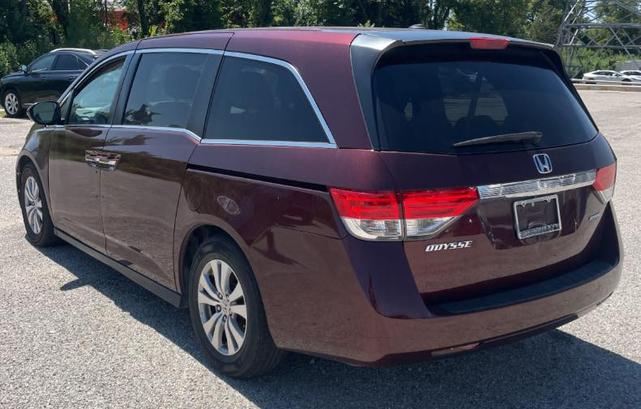Photo of 2017 Deep Scarlet Pearl Honda Odyssey