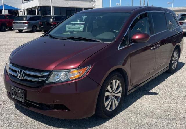 Photo of 2017 Deep Scarlet Pearl Honda Odyssey
