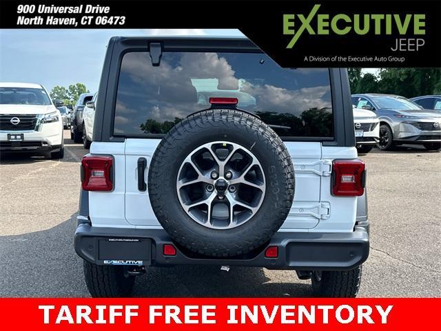 Photo of 2025 Bright White Clearcoat Jeep Wrangler