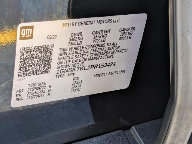 Photo of 2023 Black Chevrolet Tahoe