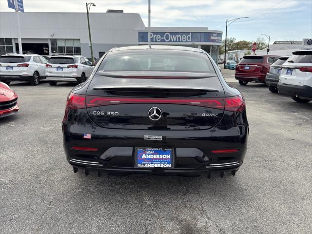Photo of 2024 Obsidian Black Metallic Mercedes-Benz EQE 350