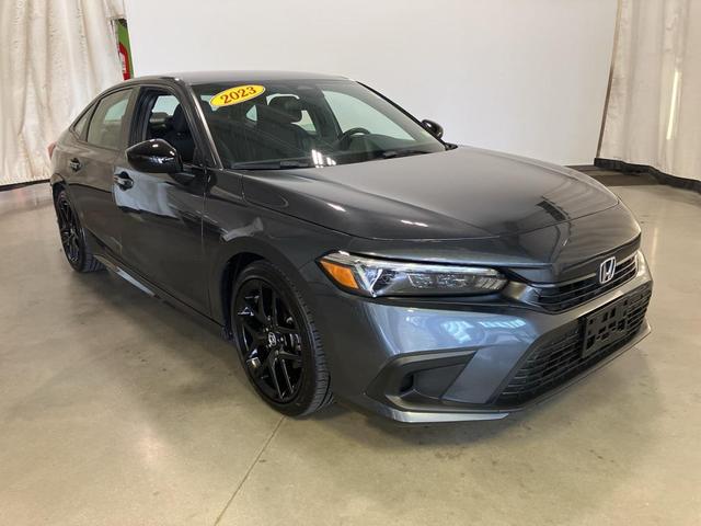Photo of 2023 Meteorite Gray Metallic Honda Civic