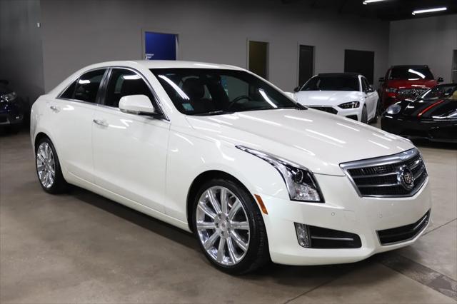 Photo of 2013 White Diamond Tricoat Cadillac ATS