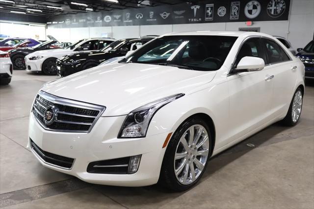 Photo of 2013 White Diamond Tricoat Cadillac ATS