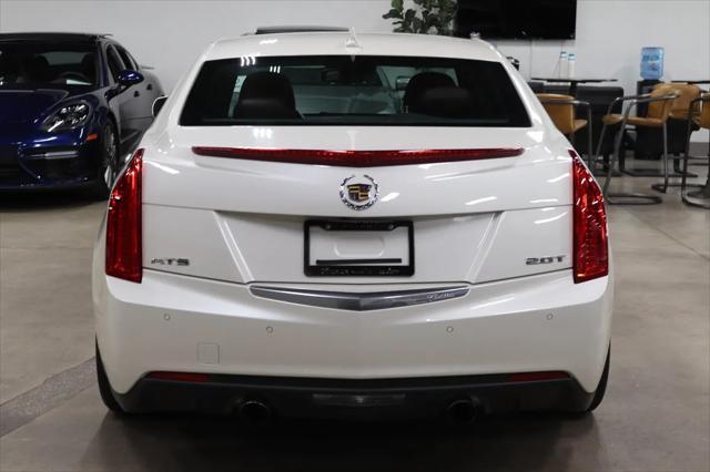 Photo of 2013 White Diamond Tricoat Cadillac ATS