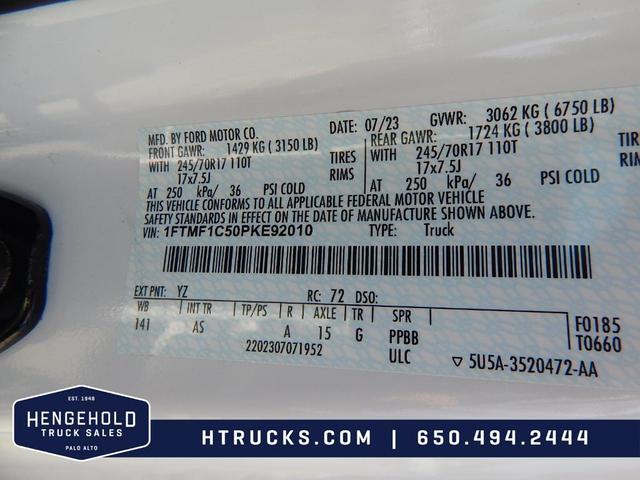 Photo of 2023 White Ford F-150