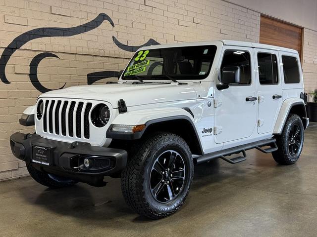 Photo of 2023 Bright White Clearcoat Jeep Wrangler