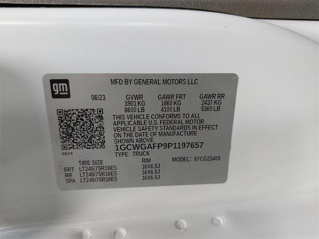Photo of 2023 Summit White Chevrolet Express 2500