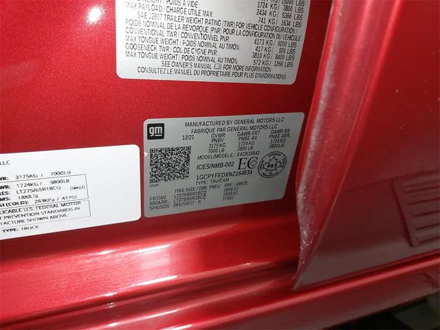 Photo of 2022 Cherry Red Tintcoat Chevrolet Silverado 1500
