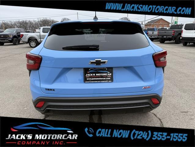 Photo of 2024 Fountain Blue Chevrolet Trax