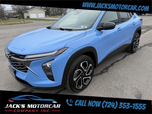 Photo of 2024 Fountain Blue Chevrolet Trax