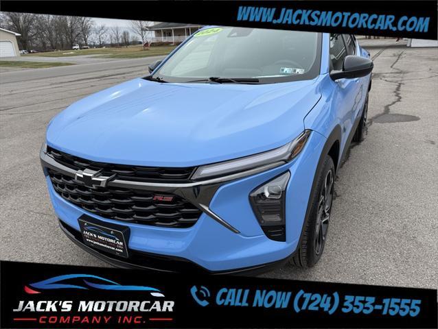 Photo of 2024 Fountain Blue Chevrolet Trax