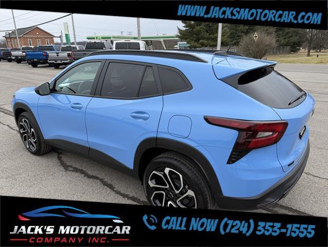 Photo of 2024 Fountain Blue Chevrolet Trax