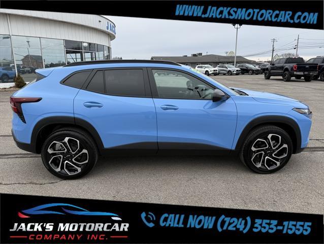 Photo of 2024 Fountain Blue Chevrolet Trax