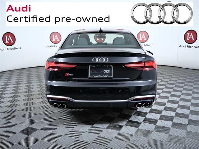Photo of 2022 Mythos Black Metallic Audi S5