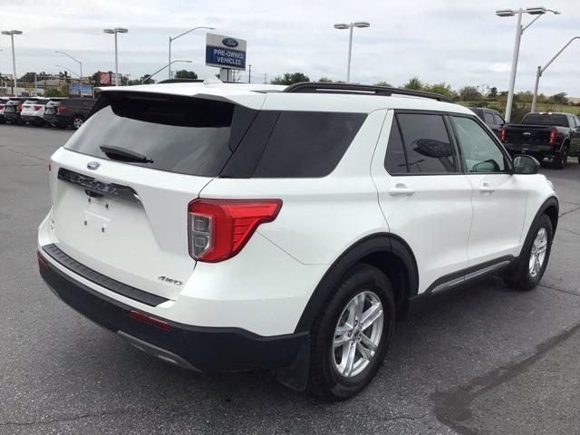 Photo of 2022 White Metallic Ford Explorer