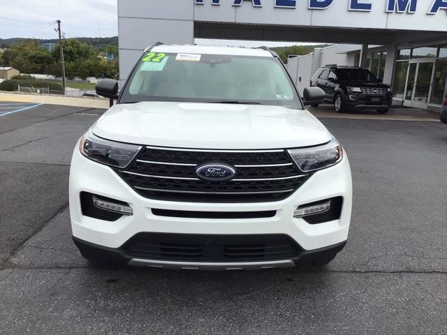 Photo of 2022 White Metallic Ford Explorer