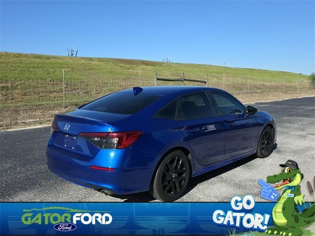 Photo of 2024 Aegean Blue Metallic Honda Civic