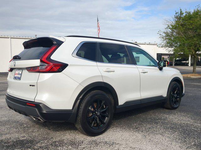Photo of 2023 Platinum White Pearl Honda CR-V Hybrid