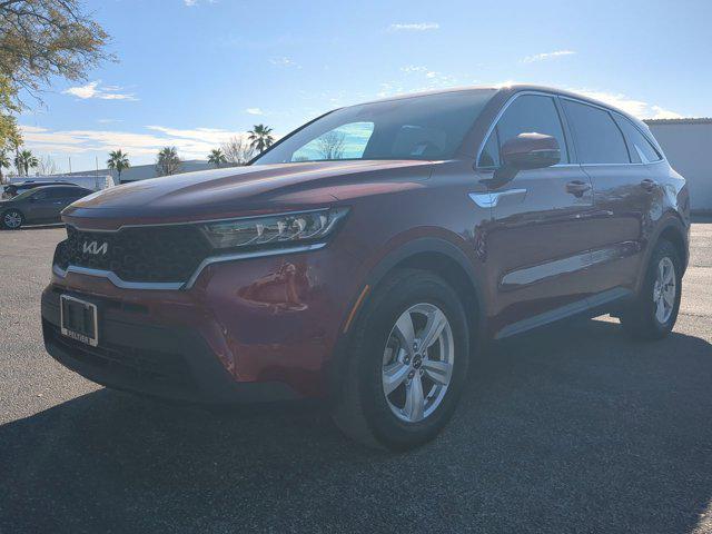 Photo of 2022 Passion Red Tintcoat Kia Sorento