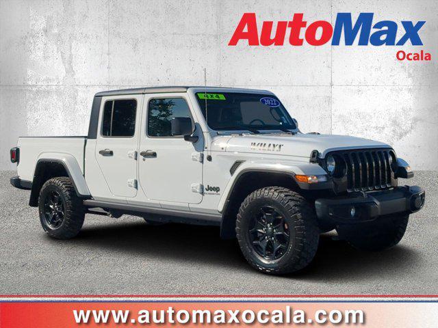 Photo of 2022 Bright White Clearcoat Jeep Gladiator