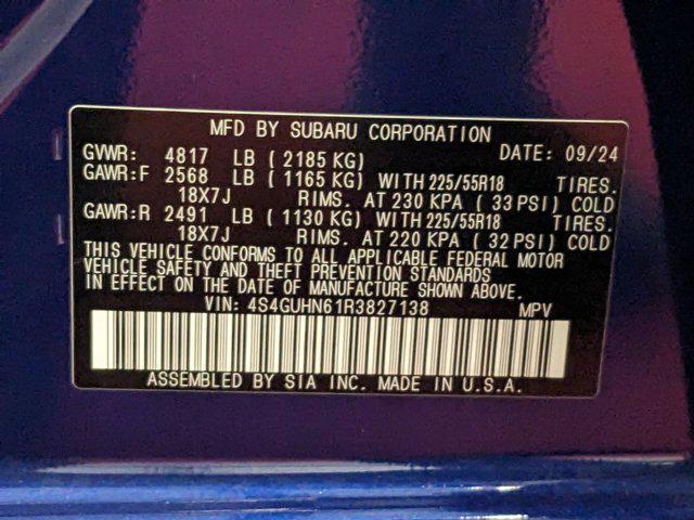 Photo of 2024 Sapphire Blue Pearl Subaru Crosstrek